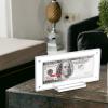 Acrylics Banknote Holder Clear Money Display Case Currency Ticket Protector Paper Money Display Frame 7.28x3.46Inch view 3