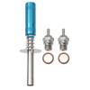 2Pcs N4 Hot Spark Glow Plugs No.4 & RC Igniter Engine Starter & Aluminum Capped Air Filter Sponge Cover 04104 Upgrade Parts view 4