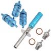 2Pcs N4 Hot Spark Glow Plugs No.4 & RC Igniter Engine Starter & 3PCS RC Aluminum Nitro Fuel Filter view 1
