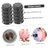 FUNOMOCYA 20pcs Piggy Bank Stoppers Easy to Install Closure Plugs for Saving Boxes and Plaster Figurines Reusable Money Box Bottom Inserts view 2