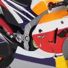 Collection 1:18 for H-ONDA Team Rc213v 2021 Motorcycle Simulation Diecast Model Collection Gift view 4