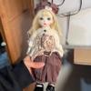 1/6 BJD Doll Kawaii Ball Joint Doll Handmade Makeup 11.8 Inches Collectible Cartoon Dress up Dolls Best Gift (T) view 2
