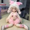 1/6 BJD Doll Kawaii Ball Joint Doll Handmade Makeup 11.8 Inches Collectible Cartoon Dress up Dolls Best Gift (H) view 2