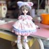 1/6 BJD Doll Kawaii Ball Joint Doll Handmade Makeup 11.8 Inches Collectible Cartoon Dress up Dolls Best Gift (C) view 4