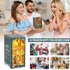2025 New DIY Book Nook Kit Interesting Miniature Dollhouse Booknook Kit Pretty Puzzle Bookend Bookshelf Decor Exquisite Book Nook Set Decorative Bookends view 4