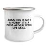 Juggling Gifts for Men, Women Friends, and Family - Christmas Unique Camping Mug with Funny Quote view 2