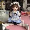 1/6 BJD Doll Kawaii Ball Joint Doll Handmade Makeup 11.8 Inches Collectible Cartoon Dress up Dolls Best Gift (V) view 2