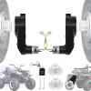 2PCS Kids Ride On Car Gearbox, 12V RS550 40000RPM High Speed Drive Motor Gearbox with 2 Coupler Suitable for Replacing and Upgrading Motors in Children's Electric Cars view 1