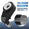 2PCS Kids Ride On Car Gearbox, 12V RS550 40000RPM High Speed Drive Motor Gearbox with 2 Coupler Suitable for Replacing and Upgrading Motors in Children's Electric Cars view 2