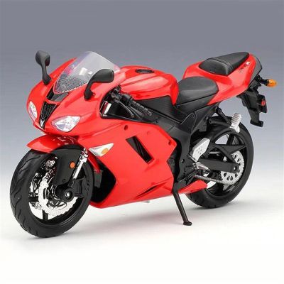 Collection 1/12 for Kawasaki Ninja ZX6 R Motorcycle Simulation Diecast Model Collection Birthday Present