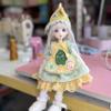 1/6 BJD Doll Kawaii Ball Joint Doll Handmade Makeup 11.8 Inches Collectible Cartoon Dress up Dolls Best Gift (D) view 4