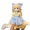 1/6 BJD Doll Kawaii Ball Joint Doll Handmade Makeup 11.8 Inches Collectible Cartoon Dress up Dolls Best Gift (L) view 1