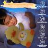 Emoin Duck Stuffed Animal,Breathing Duck Plush Sleep Buddy Stuffed Animal Duck Baby Toy with Realistic Breathing Motion and Lights Music for Anxiety Adults and Kids view 2