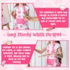 R HORSE Kid Apron and Chef Hat Set - 2Pcs Adjustable Children Pink Rainbow Kitchen Toddler Apron for Girls, Role Play Chef Toy Cooking Baking Painting and Training Kits Kid Funny Cooking Birthday Gift view 4