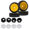 12mm to 17mm Metal Wheel Hex Adapter Converter & RC Hobby OD 4.72" 1/8 Scale RC Buggy Wheels & Rubber Tires 17mm Hex Rims view 1
