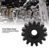 15 Teeth Servo Steering Gear Cast Steel with 25 Teeth Spline MOD 0.8 High Strength Gear Wheel for Industrial Robot Parts view 2