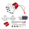 StiNGZjdM 370 Motor Parts Metal Transmission Gearbox Compatible with MN D90 D91 99 99s/WPL B14 B24 C14 C24 C34 RC Car General DIY Upgrade Accessories(Combination Titanium) view 3