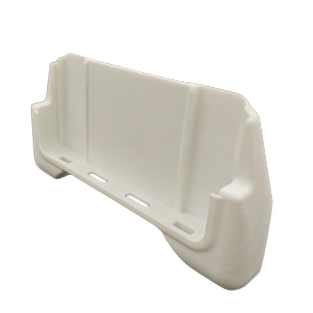 Controller Grip Protective Case Cover for Anbernic RG35XXH,Game Console Extension Holding Handle,3D Printed Controller Grip,RG35xx H Game Console Accessories,Ergonomic Design (White)