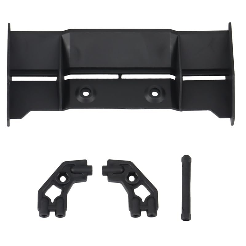 StiNGZjdM Tail Wing Assembly Compatible with HBX 16890 16890A SG 1602 SG1602 RC Car Spare Parts Accessories