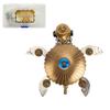 3D Metal Puzzle for Adults, 3D Puzzle Metal Turtle DIY Metal Assembly Kit, Metal 3D Model Turtle Kit to Build, 100+PCS Marine Organism Metal Steampunk Puzzle view 1