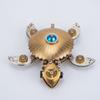 3D Metal Puzzle for Adults, 3D Puzzle Metal Turtle DIY Metal Assembly Kit, Metal 3D Model Turtle Kit to Build, 100+PCS Marine Organism Metal Steampunk Puzzle view 3