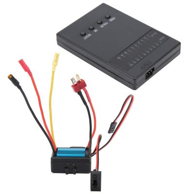 35A Brushless ESC Electric Speed Controller Program Card Fit for 1/18 1/16 RC Car Model (B)