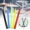 Shurhome 1 Pair 5B Drumsticks Classical Nylon Drum Stick For Kids & Adults Solid Drum Stick Set Musical Instruments view 2