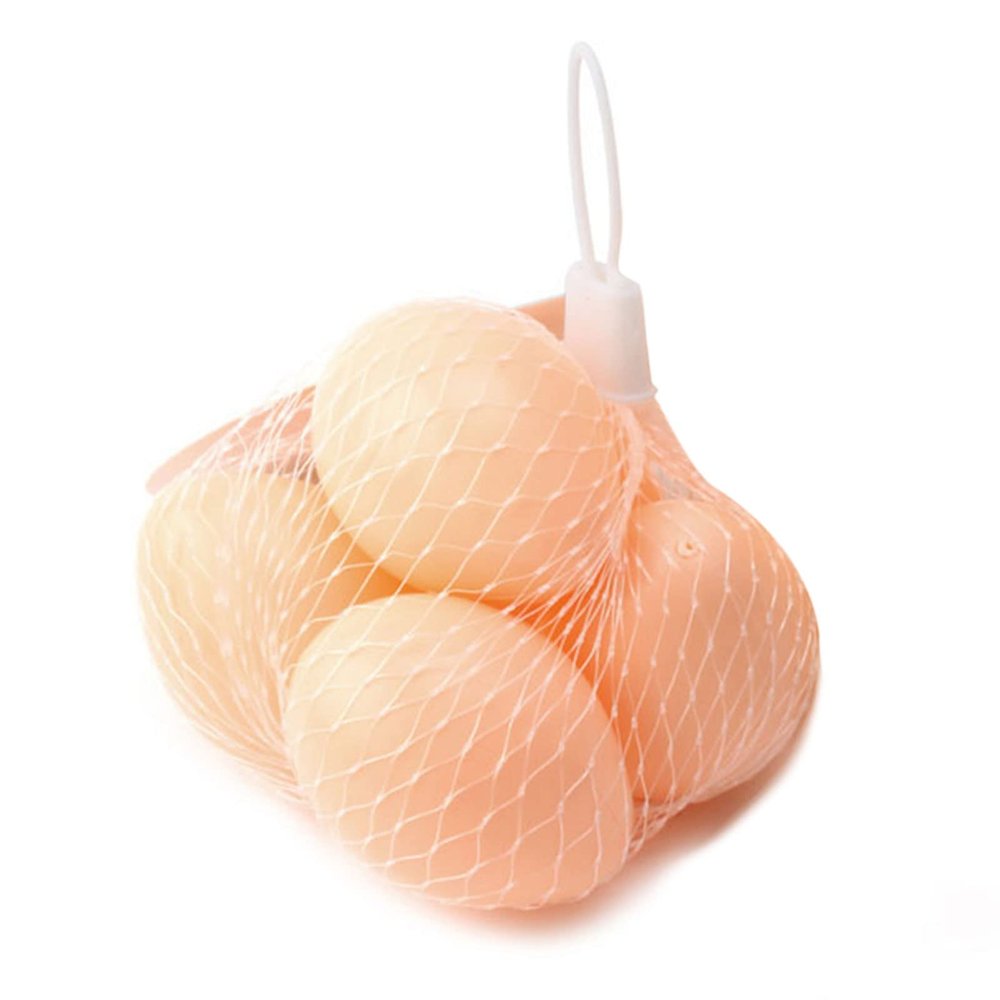 5 Pcs Eggs Paintable Eggs Fake Eggs for Art Basket Fillers Party Decoration