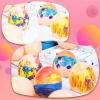 5 Pcs Eggs Paintable Eggs Fake Eggs for Art Basket Fillers Party Decoration view 2