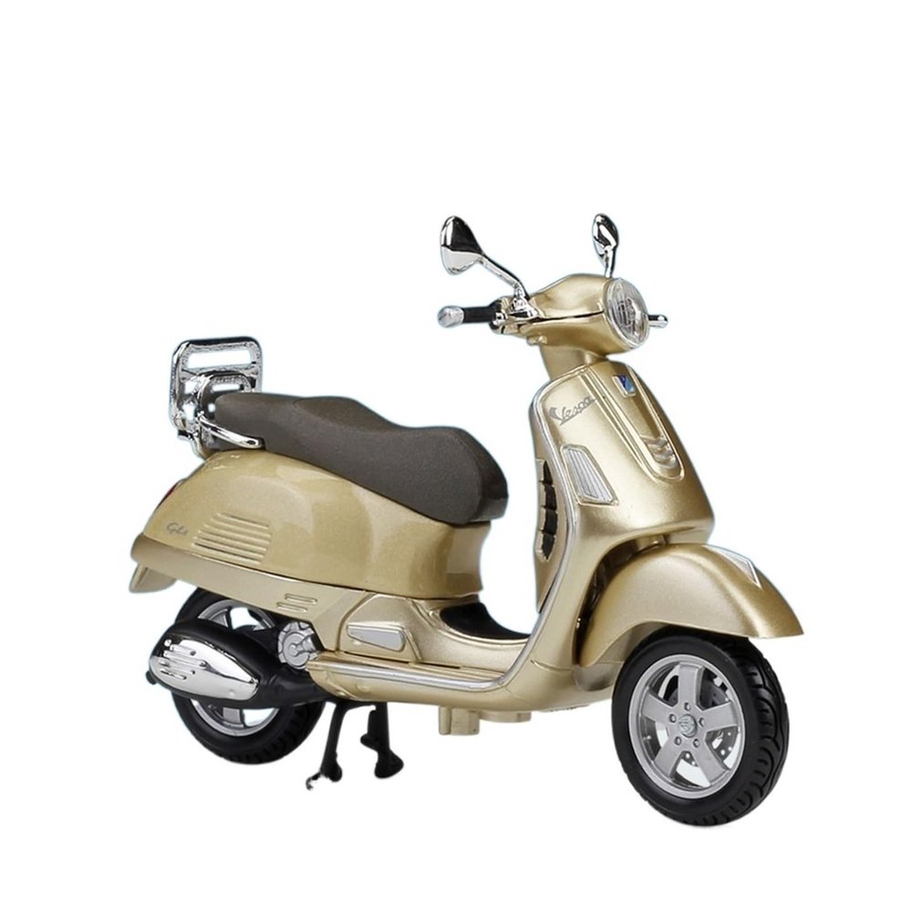ATXTLWL 1:18 Motorcycle Model Die Cast for:2017 Vespa GTS 300 Piaggio Scooter Gift Collection