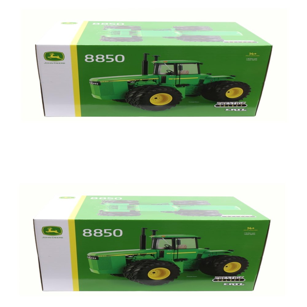 1/16 John Deere 8850 Prestige Collection (Set of 2) Series #3 Tractor Toy - LP82795,2