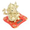 Car Solar Elephant Toy, Energy Saving Gold Stress Relief Car Solar Bobble Dancing Toy Cute for Elegant Window view 3