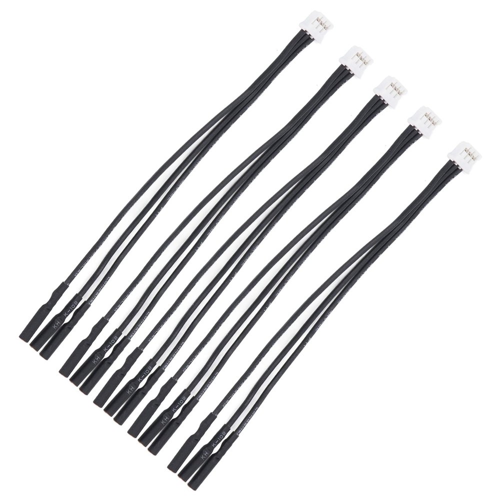 5pcs RC ESC Conversion Cable,1222/1410/1625/2204 Brushless ESC Conversion Cable 2.0mm Banana Plug to 3P Plug Conversion Cable