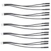 5pcs RC ESC Conversion Cable,1222/1410/1625/2204 Brushless ESC Conversion Cable 2.0mm Banana Plug to 3P Plug Conversion Cable view 4