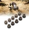 13T & 15T Steel Gear Set for HPI Losi Axial RC Car, 32P Pinion Gear Motor, Long Service Life with Screws, Smooth Rolling view 4