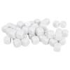 ANGGREK Six Sided Dice, Plastic Light Weight Round Corner 0.6in Dice Cubes for Math Teaching (White) view 4