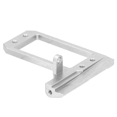 Alomejor RC Servo Mount Bracket Low Center for Phoenix F10 VP, Steering Accuracy Improvement Stable Control for 1/10 RC Car Model (Silver)