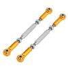 BCOATH 6pcs Rc Pull Rod Turnbuckle Rod Linkage Telescoping for Rc Car Steering Upgrade view 1