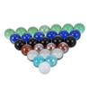 Hohopeti 50pcs Crystal Ball Marbles Decorative Balls for Aquarium Glass Marbles Toys Safe for Boys and Girls view 1