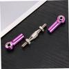 MUSISALY 6pcs Aluminum Turnbuckle Rod Linkages for Rc Buggy Turnbuckle Rod Linkage Bolts for Rc Car Upgrade Made of Metal Easy Install view 4