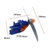 PGMTDEFXJO 3.7V Aircraft Power Components Propeller High Speed High Wind Power 130 Electronic Starter Helicopter Power Packs for RC Fixed-Wing Aircraft view 2