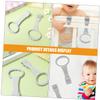 KOMBIUDA 4pcs Pull up for Playpen Lightweight Exercise Hanging Safe and Sturdy Stand up Tool for Toddlers Rounded Edges Material for Confidence Walking view 3