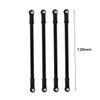 WESIEVYA Alloy Pull Rod 1/10 Rc Car Spare Part 313mm Wheelbase Steering Tie Rod End Crawler Model view 2