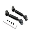 2pcs Ural Truck RC Car Spare Parts Metal Front Rear Drive Shaft for Henglong WPL Ural B36 B16 C14 C24 B24 MN D90 MN99S(White) view 4
