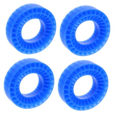 TOYANDONA 4pcs Silicone Rubber Tire Inserts for Rc Crawlers Foam Compatible with Easy Installation for Rough
