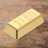 10pcs Mini Gold Bars Model for Doll House, Alloy Golden Bricks, Miniature Layout Decor, Hollow Design, 0.98 * 0.43 * 0.23inch view 3