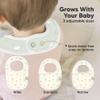 8-Pack Organic Baby Bibs for Boys, Girls - Soft Cotton Drooling and Teething Bibs for Baby Girl & Boy, Extra Absorbent, Easy to Clean & Put On for Toddler, Newborn, Infant 0-24 Months (Dreamers) view 4