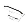BCOATH Rc Car Steering Rod Set Metal for Remote Control Car Upgrading Easy Installation Parts for Models view 2