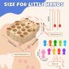 edutree Wooden Magnetic Fishing Game for Toddlers 2-4, Montessori Sensory Busy Board Educational Learning Fine Motor Skills Toys for 2 3 4 Years Old Boys Girls view 4