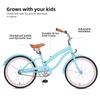 ACEGER Girls Beach Cruiser Bike for Kids Ages 5-13, 16-24 Inch Girls Bike view 2